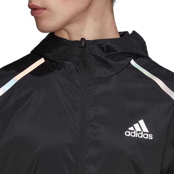 Black Men's Adidas Marathon Jackets | 7308192-EH