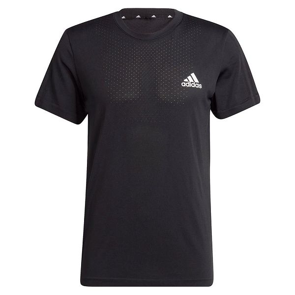 Black Men\'s Adidas Motion SML Short Sleeve T Shirts | 8237510-RL