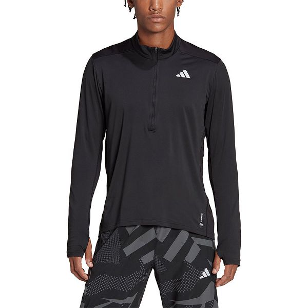 Black Men\'s Adidas OTR Long Sleeve T Shirts | 5627480-ZU