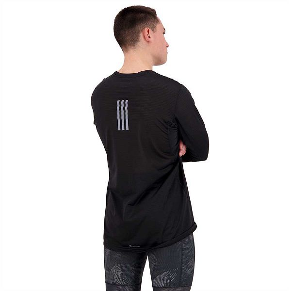 Black Men's Adidas OTR Long Sleeve T Shirts | 8567230-AZ