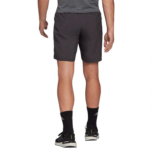 Black Men's Adidas OWN The Run 5´´ Shorts Pants | 1243098-KO