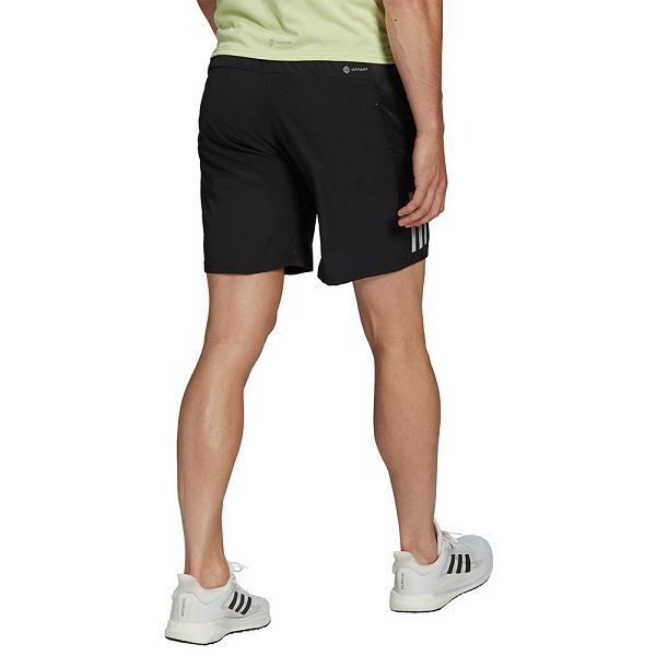 Black Men's Adidas OWN The Run 5´´ Shorts Pants | 3897540-LA