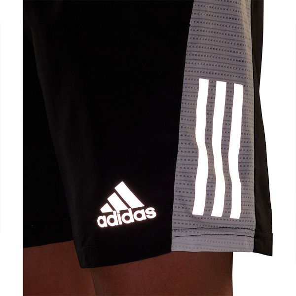 Black Men's Adidas OWN The Run 5´´ Shorts Pants | 6891207-OW