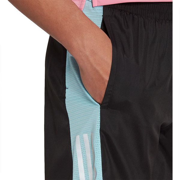 Black Men's Adidas OWN The Run 5´´ Shorts Pants | 9032657-SF