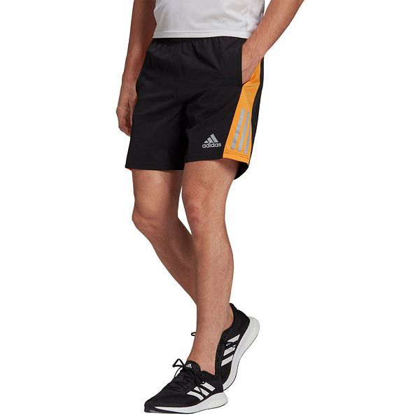 Black Men's Adidas OWN The Run 5´´ Shorts Pants | 9521738-CY