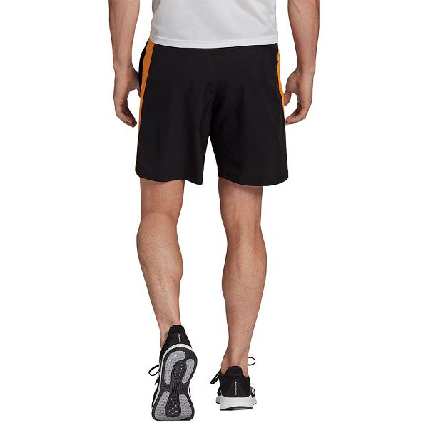 Black Men's Adidas OWN The Run 5´´ Shorts Pants | 9521738-CY