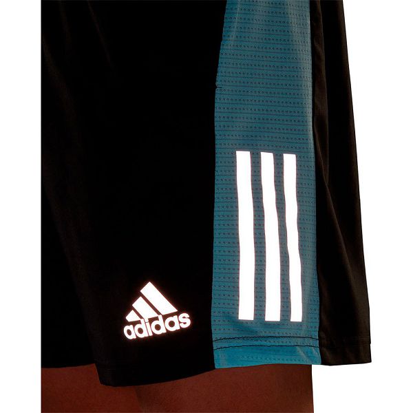 Black Men's Adidas OWN The Run 7´´ Shorts Pants | 2640897-BA