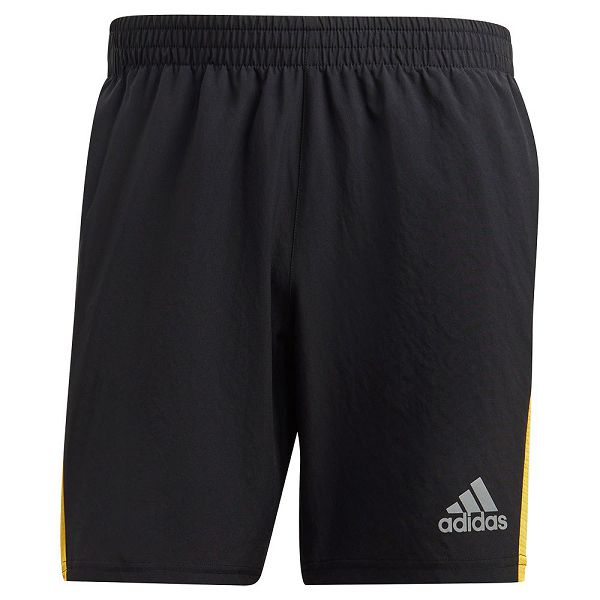 Black Men's Adidas OWN The Run 7´´ Shorts Pants | 3248697-KO