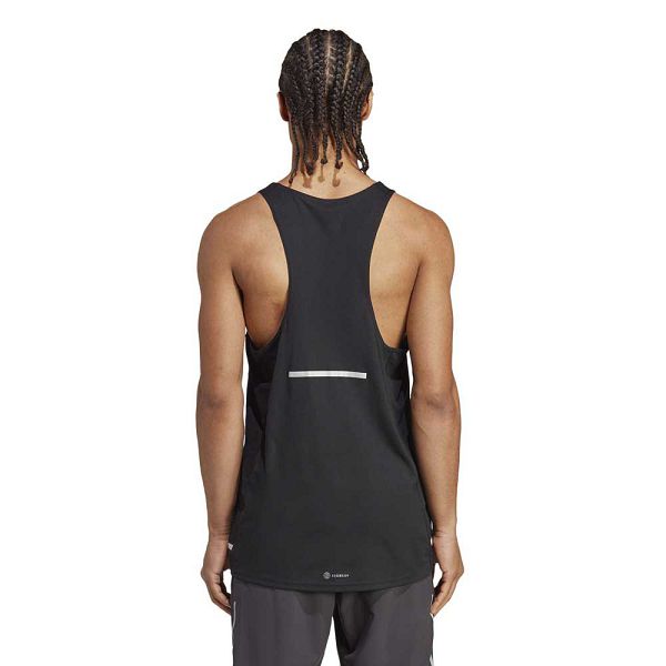 Black Men's Adidas Otr Cooler Sleeveless T Shirts | 6948057-MA