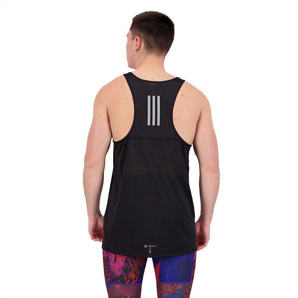 Black Men's Adidas Otr Sleeveless T Shirts | 1792648-AE