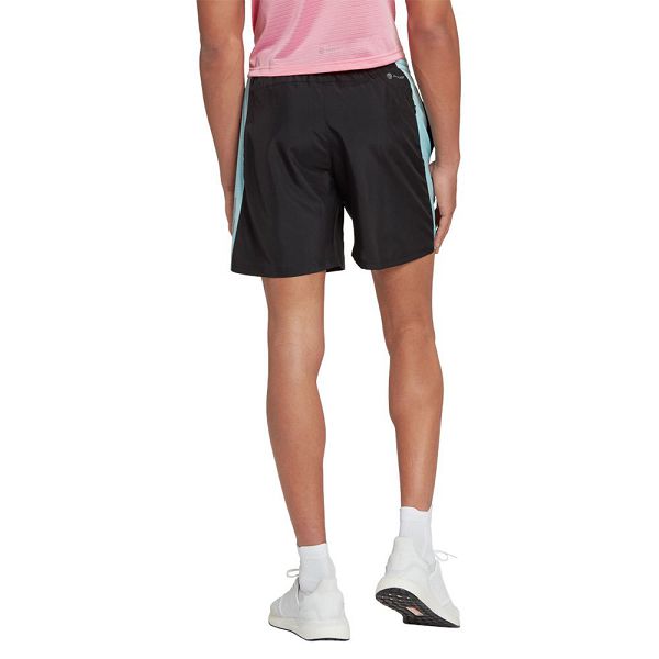 Black Men's Adidas Own The Run 9´´ Shorts Pants | 8926753-MB