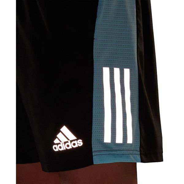 Black Men's Adidas Own The Run 9´´ Shorts Pants | 8926753-MB