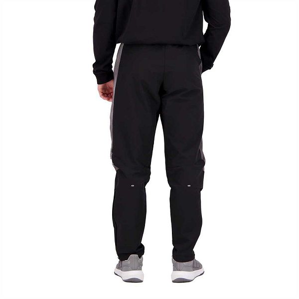 Black Men's Adidas Own The Run Colorblock Joggers Pants | 4298075-BD