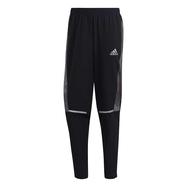 Black Men's Adidas Own The Run Colorblock Joggers Pants | 4298075-BD