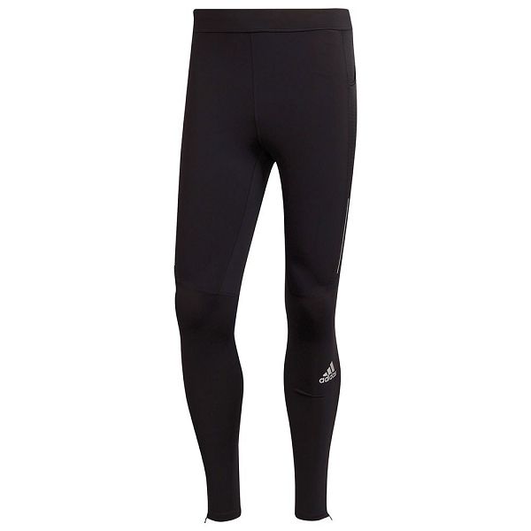 Black Men's Adidas Own The Run Leggings | 5268349-XK