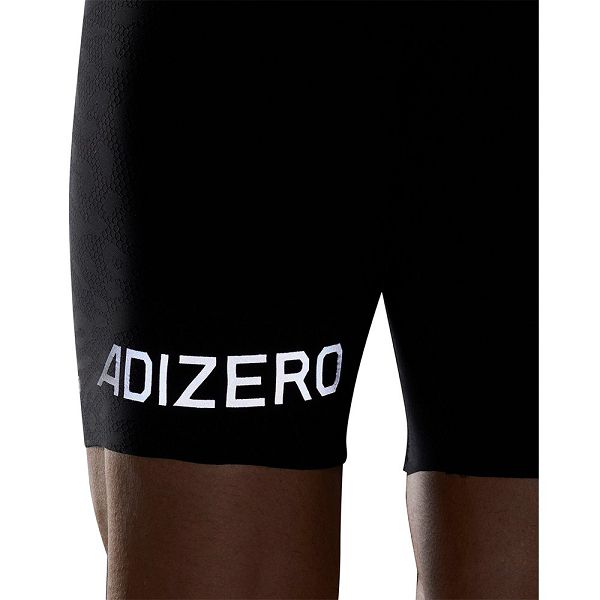 Black Men's Adidas Primeweave Short Leggings | 1624509-LT