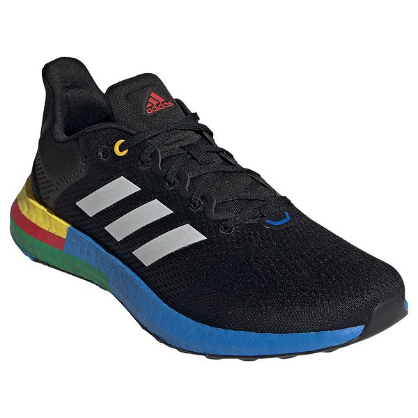 Black Men's Adidas Pureboost 21 Running Shoes | 8395067-ZI