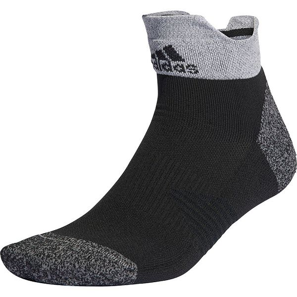 Black Men\'s Adidas Reflective Half Socks | 3574196-KJ