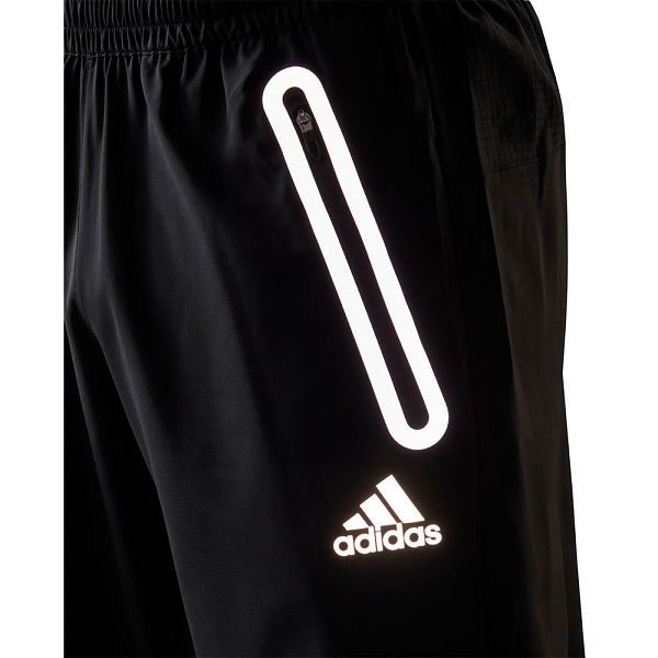 Black Men's Adidas Reflective Pants | 2967801-TS