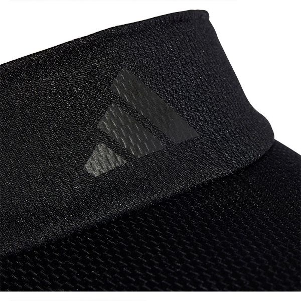 Black Men's Adidas Run AR Visor Caps | 2461793-JV