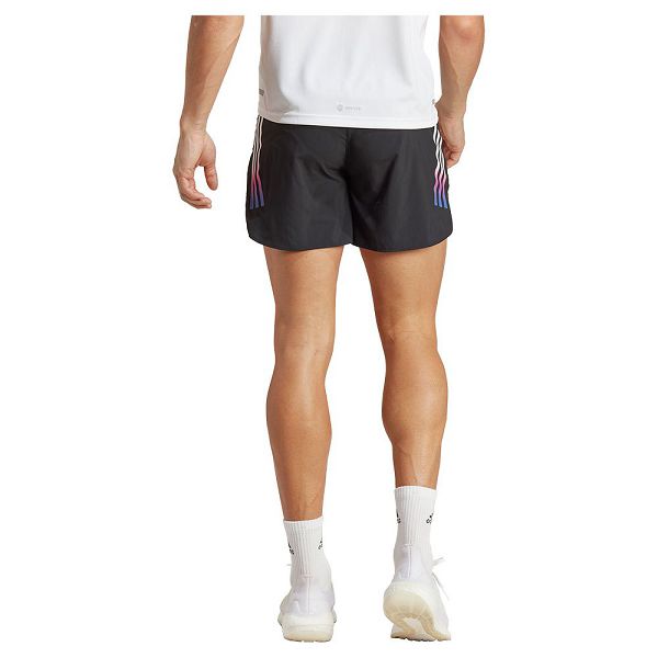 Black Men's Adidas Run Icons 5´´ Shorts Pants | 7016543-AM