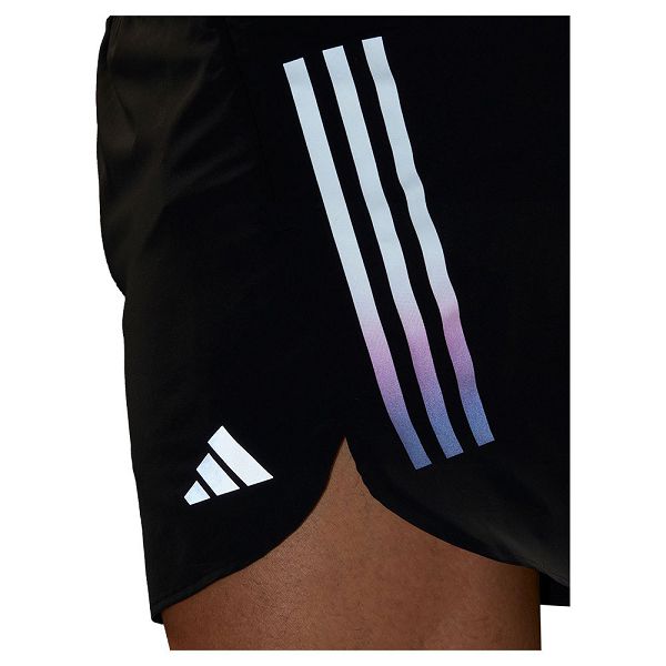 Black Men's Adidas Run Icons 5´´ Shorts Pants | 7016543-AM