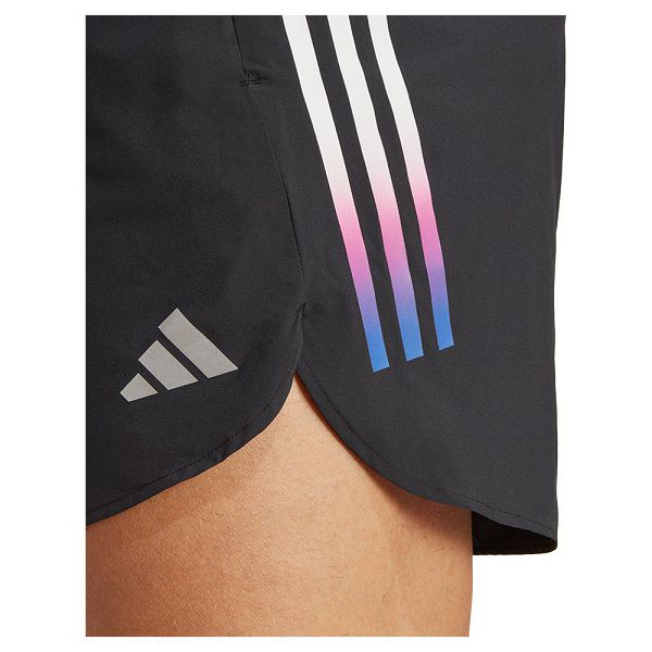 Black Men's Adidas Run Icons 7´´ Shorts Pants | 5236078-IR