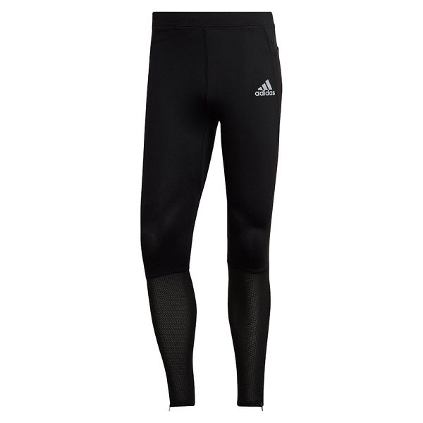 Black Men's Adidas Run Icons Leggings | 5472083-IF