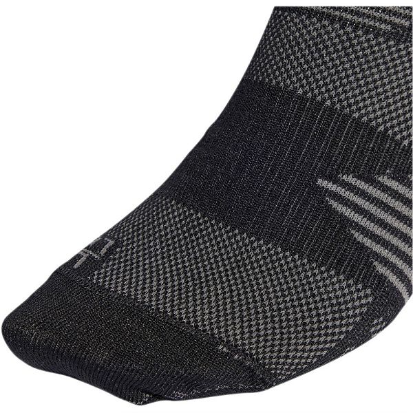 Black Men's Adidas Run Xcity Refle Socks | 2403189-LM