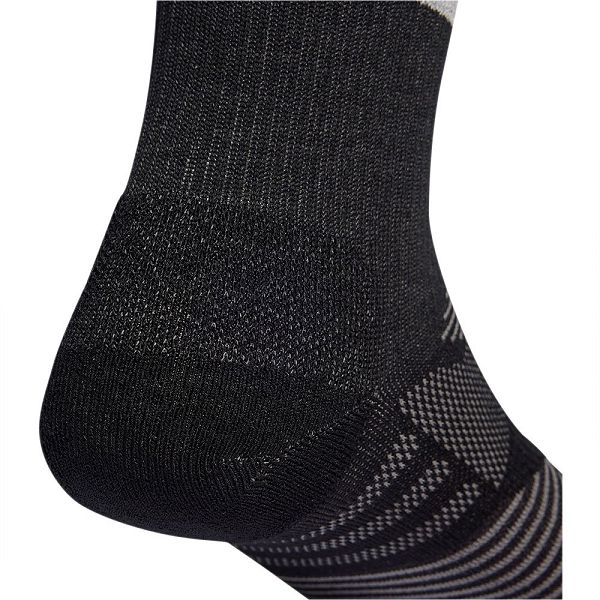 Black Men's Adidas Run Xcity Refle Socks | 2403189-LM