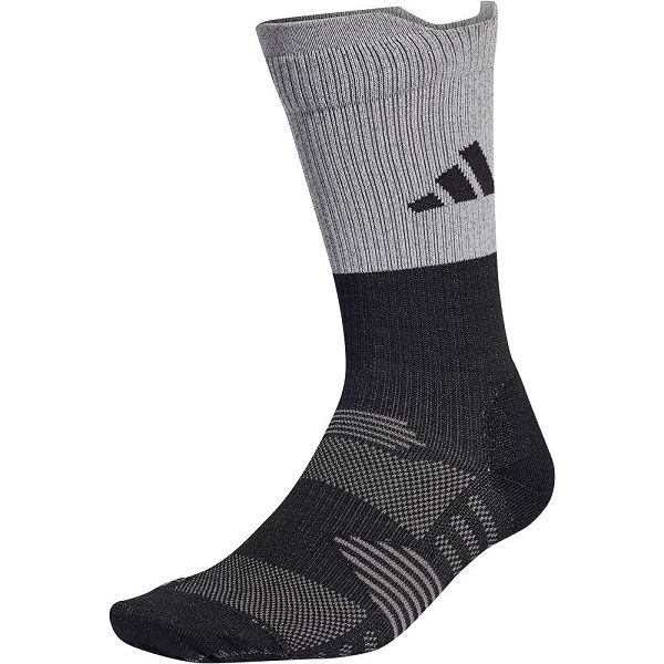 Black Men\'s Adidas Run Xcity Refle Socks | 2403189-LM