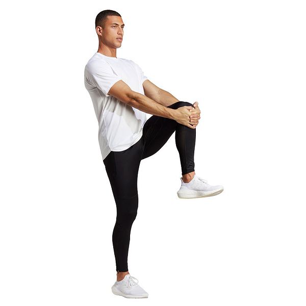 Black Men's Adidas Saturday Leggings | 1279604-HW