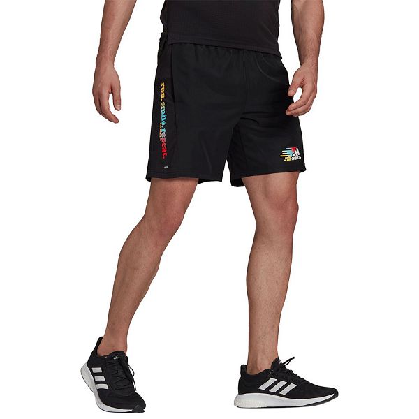 Black Men's Adidas Signature 5´´ Shorts Pants | 6580719-UC