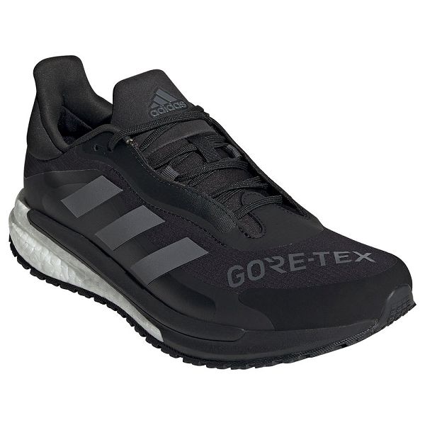 Black Men's Adidas Solar Glide 4 Goretex Running Shoes | 4702391-UM