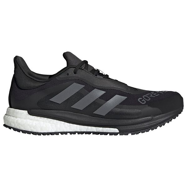 Black Men\'s Adidas Solar Glide 4 Goretex Running Shoes | 4702391-UM