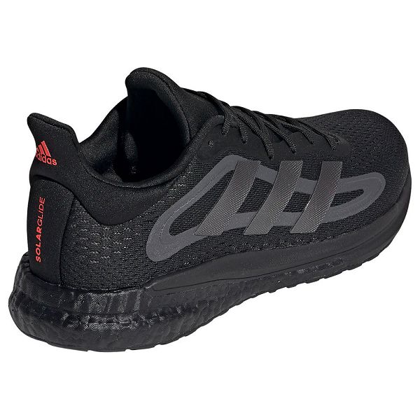 Black Men's Adidas Solar Glide 4 Running Shoes | 3162854-KQ