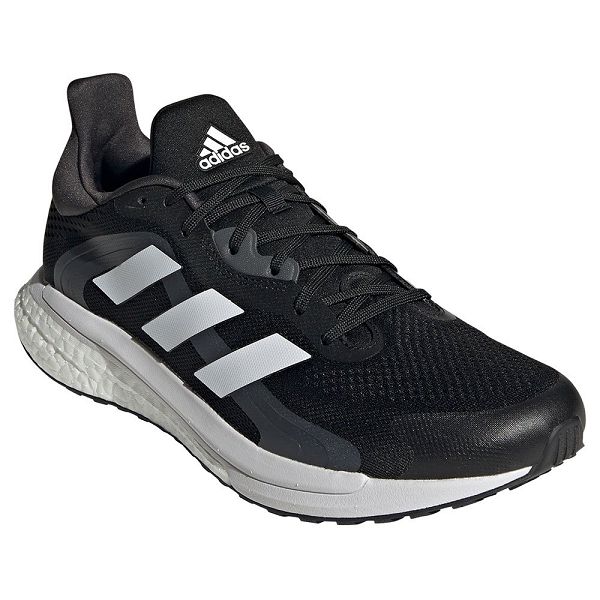 Black Men's Adidas Solar Glide 4 ST Running Shoes | 3870954-VP