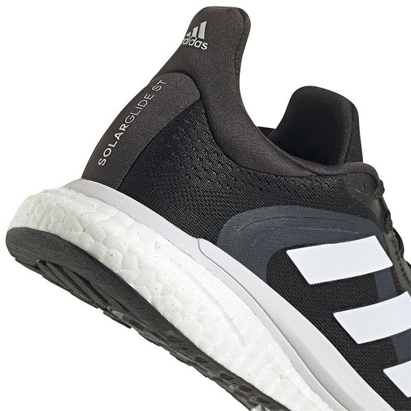 Black Men's Adidas Solar Glide 4 ST Running Shoes | 3870954-VP