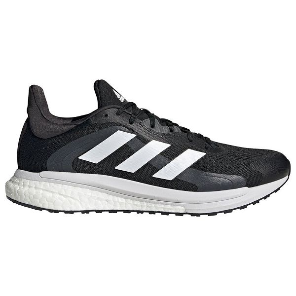 Black Men\'s Adidas Solar Glide 4 ST Running Shoes | 3870954-VP