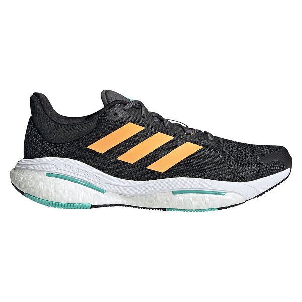 Black Men\'s Adidas Solar Glide 5 Running Shoes | 2570641-FN