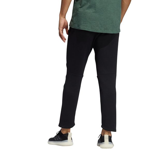 Black Men's Adidas Studio Tech Long Pants | 5074238-SH