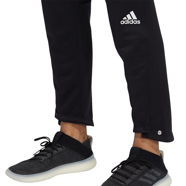 Black Men's Adidas Studio Tech Long Pants | 5074238-SH