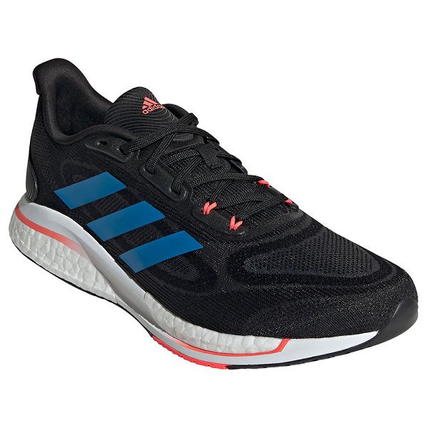 Black Men's Adidas Supernova + Running Shoes | 4918203-XB