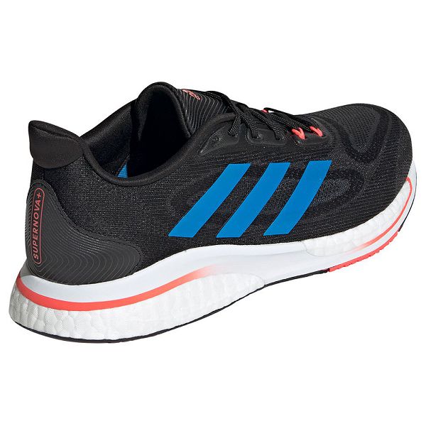 Black Men's Adidas Supernova + Running Shoes | 4918203-XB