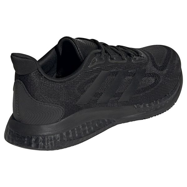 Black Men's Adidas Supernova + Running Shoes | 6891537-VY