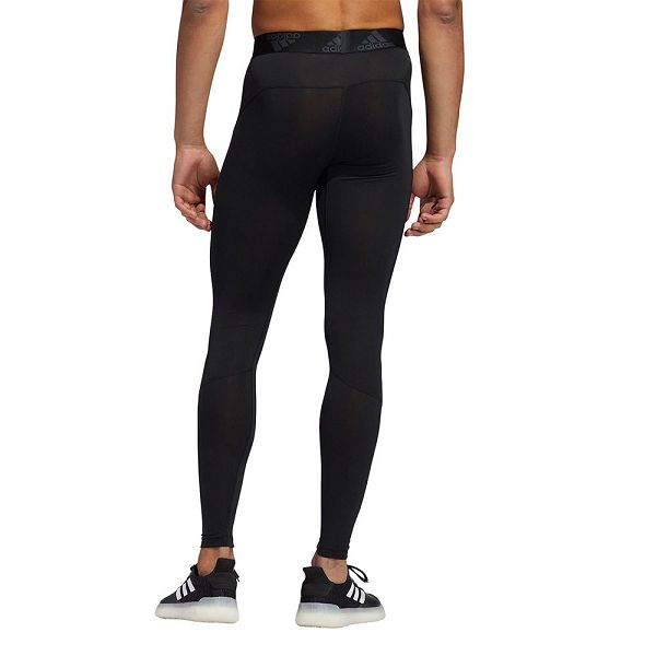 Black Men's Adidas Techfit Leggings | 5648320-KD