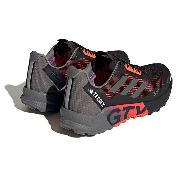 Black Men's Adidas Terrex Agravic Flow 2 Goretex Trail Running Shoes | 2956037-XC