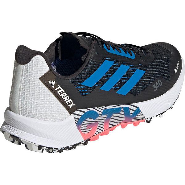 Black Men's Adidas Terrex Agravic Flow 2 Goretex Trail Running Shoes | 5347926-GF