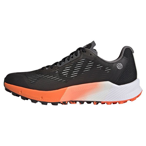 Black Men's Adidas Terrex Agravic Flow 2 Goretex Trail Running Shoes | 5827904-DH