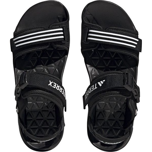 Black Men's Adidas Terrex Cyprex Ultra DLX Sandals | 5704896-HY